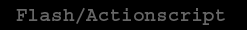 Flash/Actionscript Projects